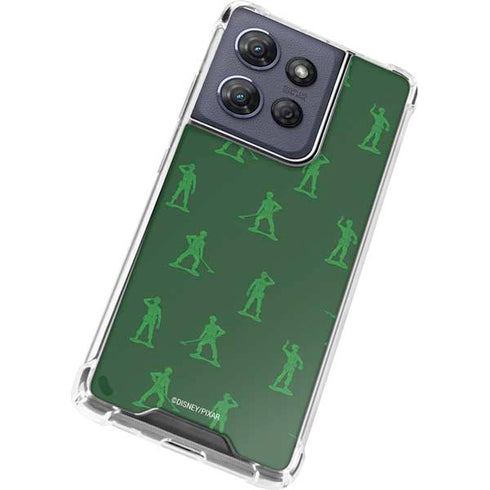Disney Toy Story Sarge Army Print Moto G 5G (2025) Clear Case
