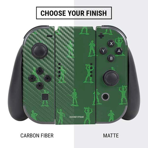 Disney Toy Story Sarge Army Print Nintendo Switch Bundle Skin