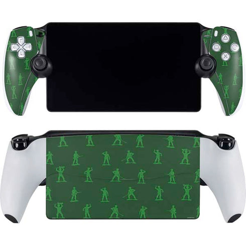 Disney Toy Story Sarge Army Print PlayStation Portal Remote Player Skin