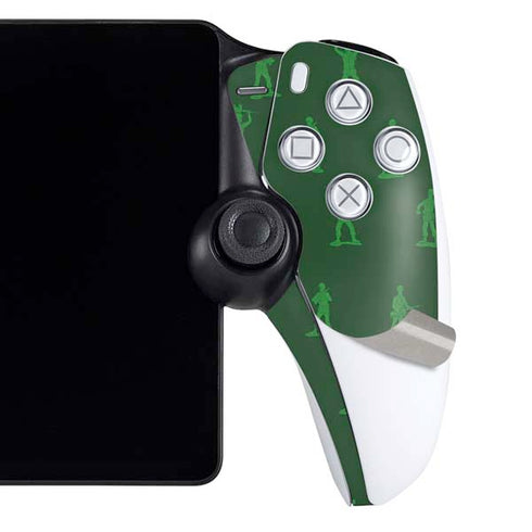 Disney Toy Story Sarge Army Print PlayStation Portal Remote Player Skin
