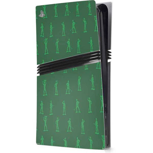 Disney Toy Story Sarge Army Print PS5 Pro Console Skin