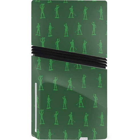 Disney Toy Story Sarge Army Print PS5 Pro Disk Console Skin
