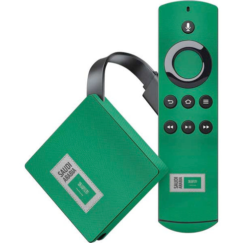 Saudi Arabia Soccer Flag Amazon Fire TV Skin