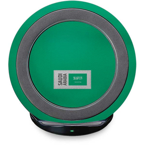 Saudi Arabia Soccer Flag Fast Charge Wireless Charging Stand Skin