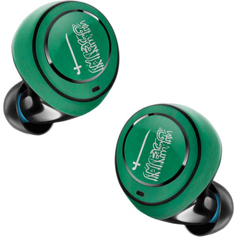 Saudi Arabia Flag Distressed Amazon Echo Buds Skin