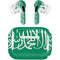 Saudi Arabia Flag Distressed AirPods Skins