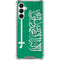 Saudi Arabia Flag Distressed Galaxy A16 5G Clear Case