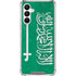 Saudi Arabia Flag Distressed Galaxy A16 5G Clear Case
