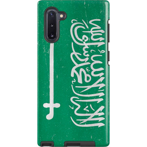 Saudi Arabia Flag Distressed Galaxy Cases