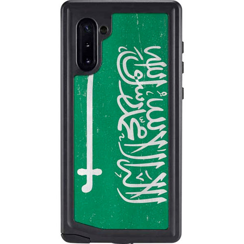 Saudi Arabia Flag Distressed Galaxy Cases