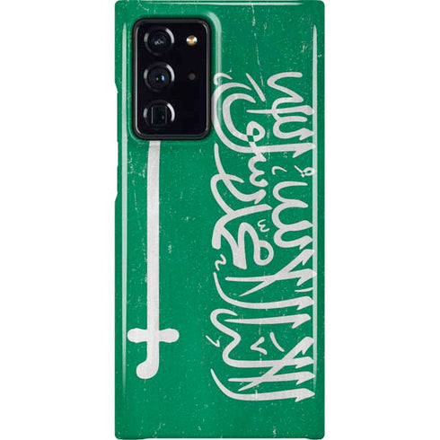 Saudi Arabia Flag Distressed Galaxy Cases