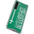 Saudi Arabia Flag Distressed Galaxy S24 FE Clear Case