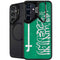 Saudi Arabia Flag Distressed Galaxy S24 FE Kickstand Case