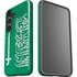 Saudi Arabia Flag Distressed Galaxy S25 Plus Impact Case
