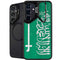 Saudi Arabia Flag Distressed Galaxy S24 Plus Kickstand Case
