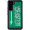 Saudi Arabia Flag Distressed Galaxy S24 Plus Waterproof Case