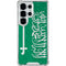 Saudi Arabia Flag Distressed Galaxy S25 Ultra Clear Case
