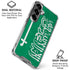 Saudi Arabia Flag Distressed Galaxy S26 Clear Case