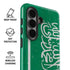 Saudi Arabia Flag Distressed Galaxy S26 Impact Case