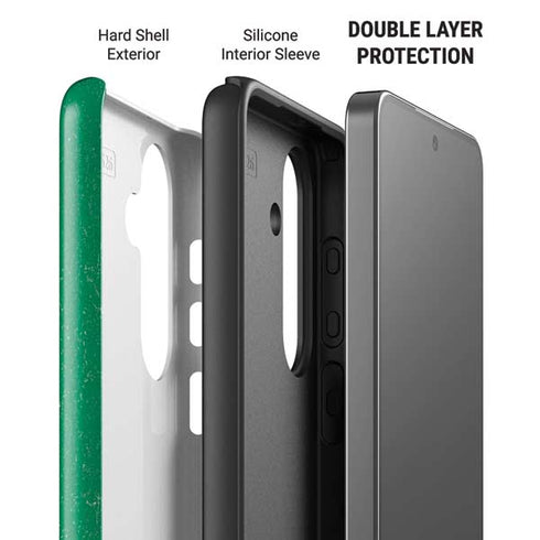Saudi Arabia Flag Distressed Galaxy S26 Impact Case