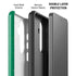 Saudi Arabia Flag Distressed Galaxy S26 Impact Case