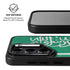 Saudi Arabia Flag Distressed Galaxy S26 Kickstand Case