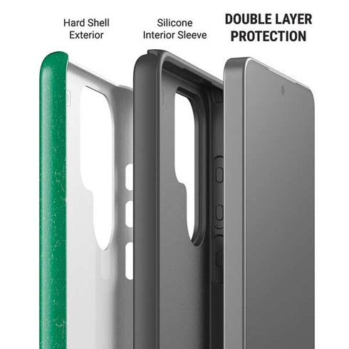 Saudi Arabia Flag Distressed Galaxy S26 Ultra Impact Case