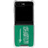 Saudi Arabia Flag Distressed Galaxy Z Flip5 5G Clear Case