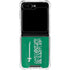 Saudi Arabia Flag Distressed Galaxy Z Flip6 Clear Case