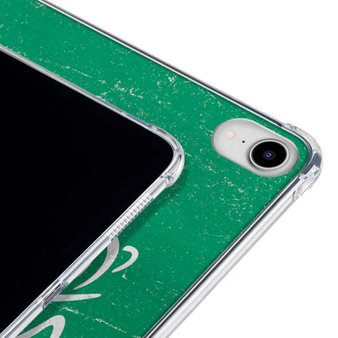 Saudi Arabia Flag Distressed iPad 11th Gen (2025) Clear Case