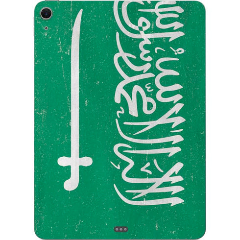 Saudi Arabia Flag Distressed Apple iPad Air Skin