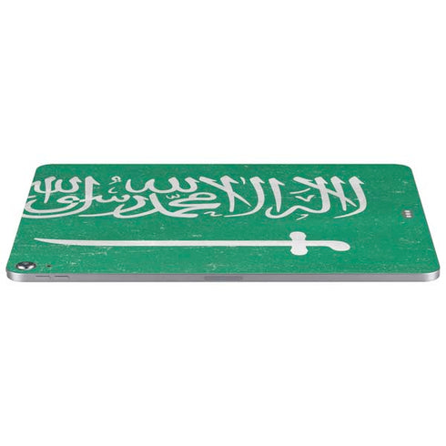 Saudi Arabia Flag Distressed Apple iPad Air Skin