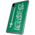 Saudi Arabia Flag Distressed iPad Cases