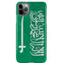 Saudi Arabia Flag Distressed iPhone Cases