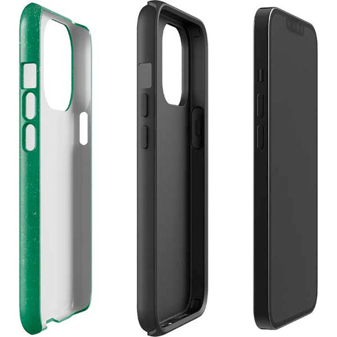 Saudi Arabia Flag Distressed iPhone 15 Pro Impact Case