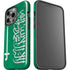 Saudi Arabia Flag Distressed iPhone 15 Pro Impact Case