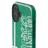 Saudi Arabia Flag Distressed iPhone 16 Plus Impact Case