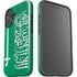 Saudi Arabia Flag Distressed iPhone 16 Plus Impact Case