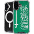 Saudi Arabia Flag Distressed iPhone 16 Plus MagSafe Case