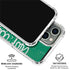 Saudi Arabia Flag Distressed iPhone 16 Pro Clear Case