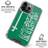 Saudi Arabia Flag Distressed iPhone 16 Pro Clear Case