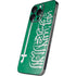 Saudi Arabia Flag Distressed iPhone 16 Pro Max Skin