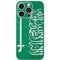 Saudi Arabia Flag Distressed iPhone 16 Pro Skin