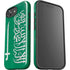 Saudi Arabia Flag Distressed iPhone 16e Impact Case