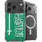 Saudi Arabia Flag Distressed iPhone 18 Pro Max MagSafe Case