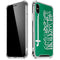 Saudi Arabia Flag Distressed iPhone X/XS Clear Case