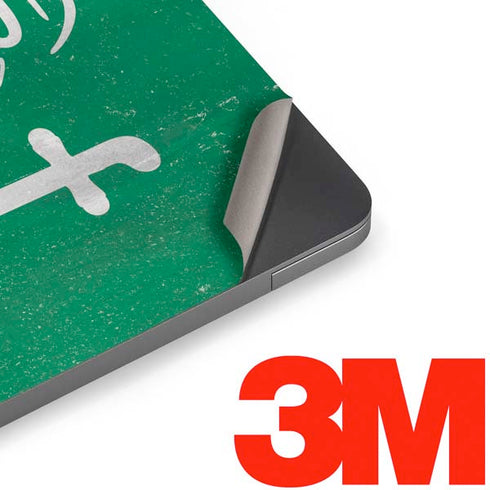 Saudi Arabia Flag Distressed Apple MacBook Air Skin