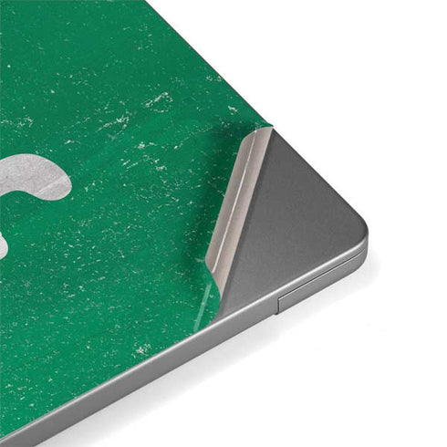 Saudi Arabia Flag Distressed Apple MacBook Pro 14-inch Skin