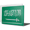 Saudi Arabia Flag Distressed MacBook Cases