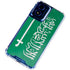 Saudi Arabia Flag Distressed Moto G Play 4G (2024) Clear Case